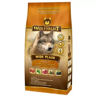 Wolfblut Wide Plain Adult 2 kg - Sucha karma dla psów - miniaturka - grafika 1