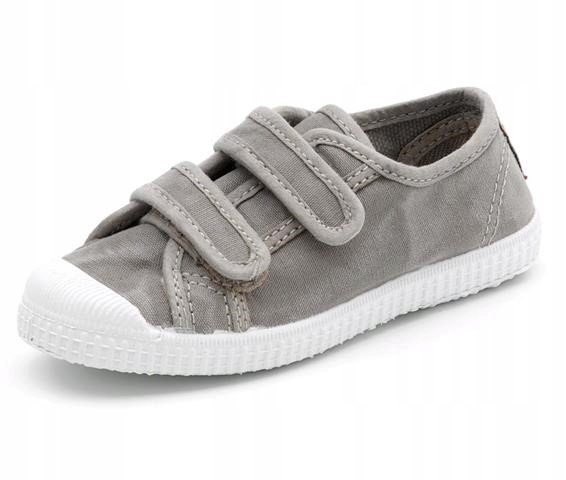 Trampki dziecięce CIENTA 78777-170 tenisówki rozmiar 26 gris szare rzepy