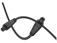 Kable - Kabel audio Toslink ISY IAU-1004 1.5m Czarny - miniaturka - grafika 1