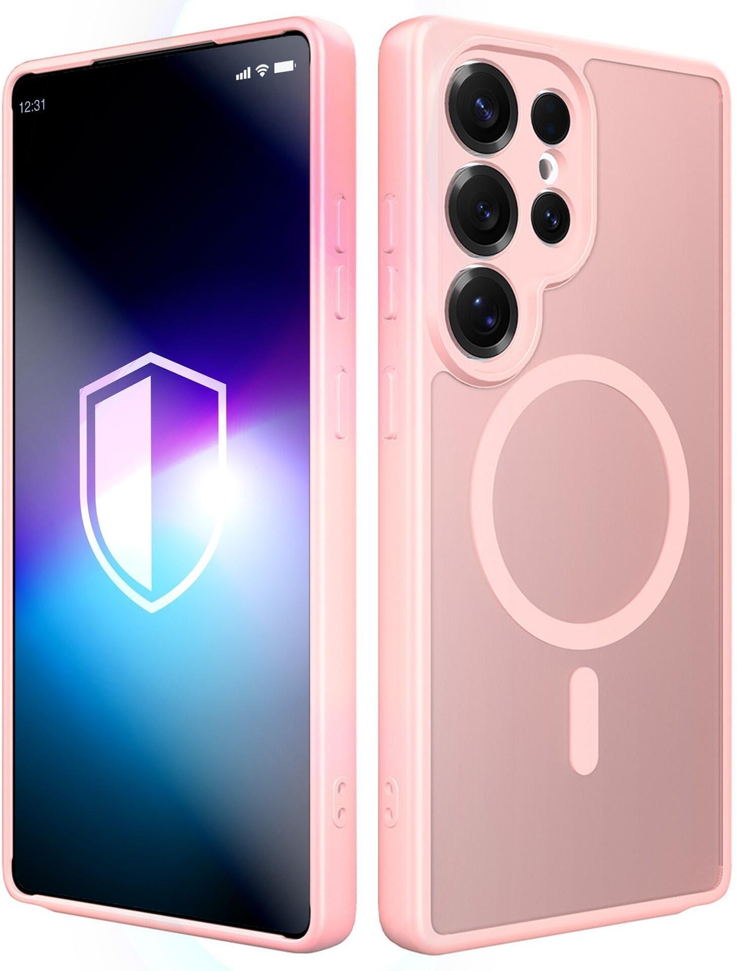 3MK Samsung Galaxy S25 Ultra - 3mk Misty MagCase Pink