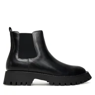 Botki męskie - Sztyblety Guess FMTGOM LEA10 Czarny - miniaturka - grafika 1