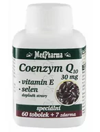 Witaminy i minerały - Koenzym Q10-30 mg, Witamina E, selen - 67kaps. - miniaturka - grafika 1