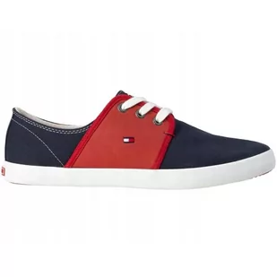 Buty Tommy Hilfiger Freddy 6C M FM56819315-611 niebieskie - Trampki męskie - miniaturka - grafika 1