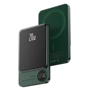 Powerbanki - PowerBank Q9 10000 mAh 20W (MagSafe) - zielony - miniaturka - grafika 1