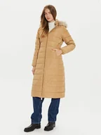 Kurtki damskie - Tommy Hilfiger Kurtka puchowa Heritage WW0WW43601 Beżowy Regular Fit - miniaturka - grafika 1