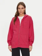 Bluzy damskie - Vans Bluza VN000GGBC9L1 Różowy Oversize - miniaturka - grafika 1