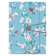 Teczki i skoroszyty - Herlitz Sp. z o.o. TECZKA ROZKŁADANA A4 PP 12 CZ. LADYLIKE BIRDS - miniaturka - grafika 1