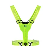 Akcesoria rowerowe - Kamizelka odblaskowa z diodami LED USB Rogelli - miniaturka - grafika 1