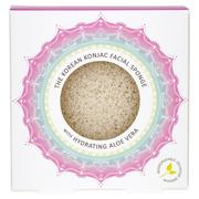 Akcesoria do oczyszczania twarzy - Konjac Sponge Mandala z Aloe Vera - miniaturka - grafika 1