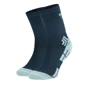 Skarpety wysokie unisex Reebok R0401-SS24 (1- pack) Granatowy - Skarpetki męskie - miniaturka - grafika 1