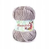 Pasmanteria - Włóczka Aksamitek Opus kolor SZARY 1465 - miniaturka - grafika 1