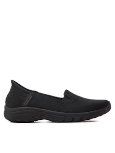 Skechers Półbuty 158698/BBK Czarny - Półbuty damskie - miniaturka - grafika 1
