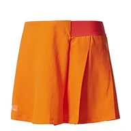 Spódnice - adidas Spódnica G dla dziewczynek Pomarańczowy/wąski Size 116 - miniaturka - grafika 1