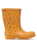 Buty dla dziewczynek - Viking Kalosze Jolly Print 1-60020-1302 Pomarańczowy - miniaturka - grafika 1