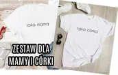 Gadżety dla niej i dla niego - ZESTAW KOSZULEK DLA MAMY I CÓRKI - miniaturka - grafika 1