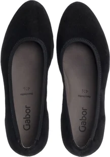 Gabor buty damskie czółenka kliny czarny elegancki, Rozmiar buta:EUR 38 UK 5 - Czółenka - miniaturka - grafika 1