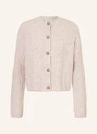 Swetry damskie - Marc O'polo Kardigan Z Dodatkiem Alpaki grau - miniaturka - grafika 1