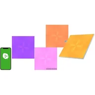 Systemy inteligentnych domów - Nanoleaf Nanoleaf Canvas Smarter Kit - 4PK NL29-2012SW-4PK - miniaturka - grafika 1