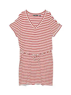 Vero Moda Sukienka w kolorze biało-czerwonym - Sukienki - miniaturka - grafika 1