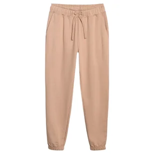 Spodnie damskie 4F Trousers Cas F1269 Rozmiar: XL / Kolor: beżowy - Spodnie sportowe damskie - miniaturka - grafika 1