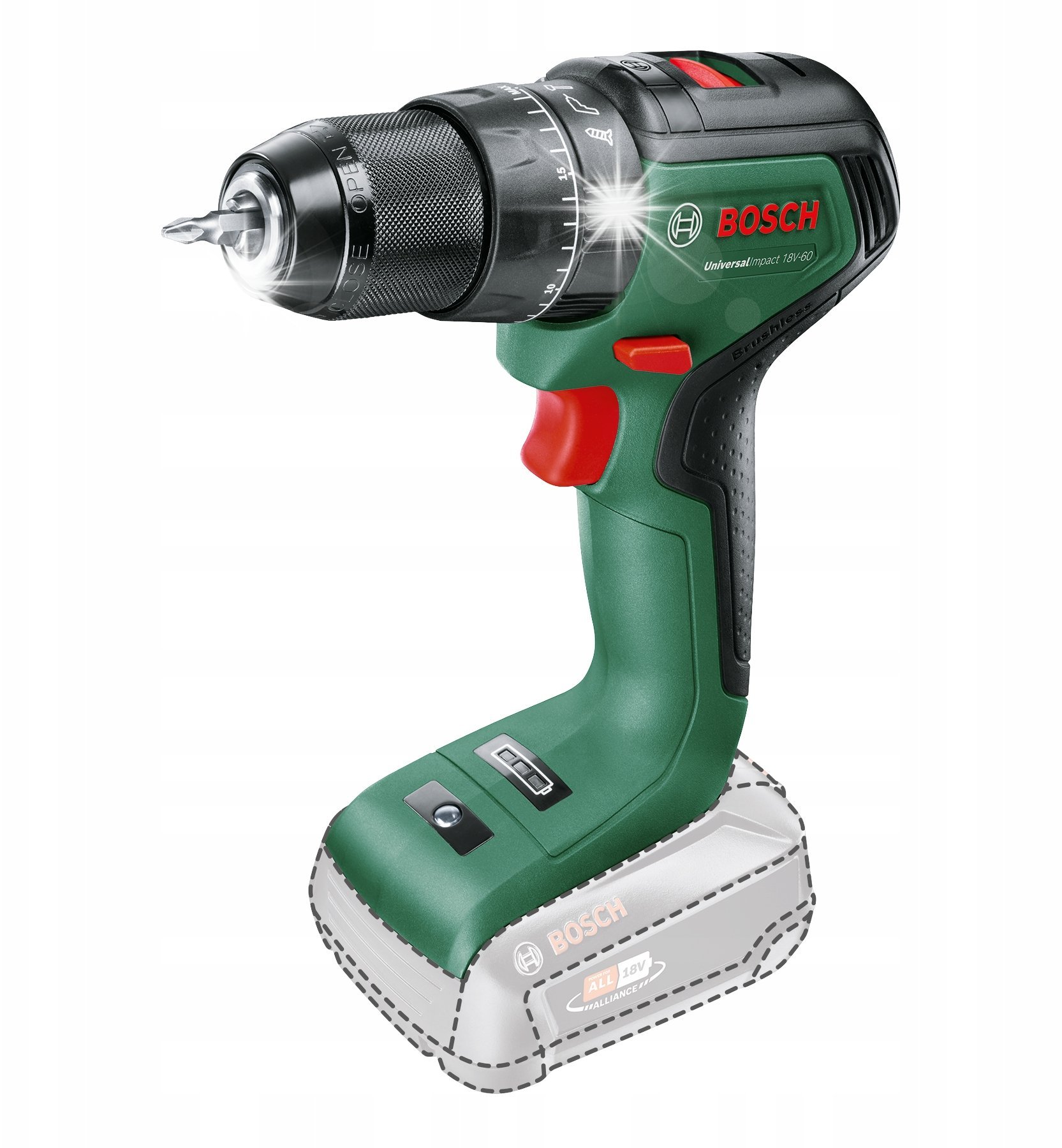 Bosch Wiertarko-wkrętarka Universal Drill 18V-60