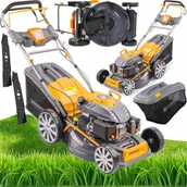 Kosiarki - Rabino PM-KSS-700SH DUŻA KOSIARKA SPALINOWA Z NAPĘDEM MULCZOWANIEM KOSZEM I REGULACJĄ - miniaturka - grafika 1