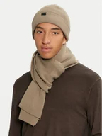 Apaszki i szaliki męskie - Jack&Jones Zestaw Szalik i Czapka 12163827 Beżowy - miniaturka - grafika 1