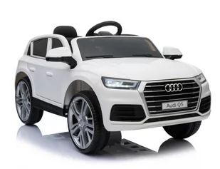 Samochód Na Akumulator Audi Q5 SUV Biały /q5-suv - Pojazdy elektryczne dla dzieci - miniaturka - grafika 1