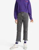 Spodnie damskie - Wrangler, Spodnie damskie, Retro Straight Grey Mules, W25/L32 - miniaturka - grafika 1