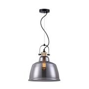 Lampy sufitowe - Maytoni LAMPA wisząca IRVING T163PL-01C Maytoni industrialna OPRAWA szklany ZWIS loft przydymiony T163PL-01C - miniaturka - grafika 1