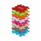 Zabawki sensoryczne - Mata Sensoryczna Ortopedyczna Zestaw 8w1 Medium 8 Puzzli Sensoryka Muffik / Mfk-020-01 - miniaturka - grafika 1