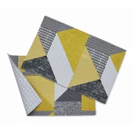Obrusy i serwetki - Materiałowe maty stołowe zestaw 2 szt. 46x30 cm Larsson Geo – Catherine Lansfield - miniaturka - grafika 1