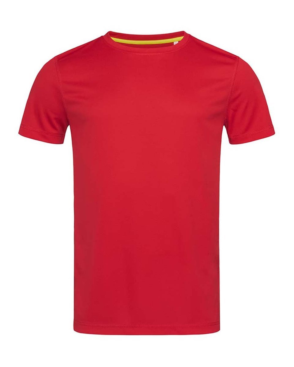 Koszulka męska T-shirt męski Stedman Active Crew Neck ST8400 Crimson Red L