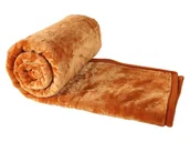 Koce - Koc Elway 160x210 tłoczony rudy - miniaturka - grafika 1