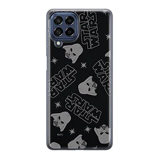 Etui Darth Vader 009 Star Wars Nadruk pełny Czarny Producent: Samsung, Model: M53 5G - Etui i futerały do telefonów - miniaturka - grafika 1