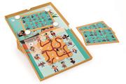 Układanki dla dzieci - Scratch, magnetyczna układanka - 18 kart zadań Labirynt Piraci - miniaturka - grafika 1