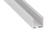 Akcesoria do oświetlenia - Profil aluminiowy DILEDA do taśm LED - Biały lakierowany - 2m - miniaturka - grafika 1