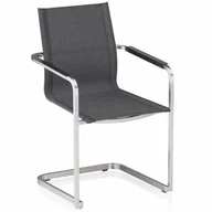 Fotele i krzesła ogrodowe - Krzesło ogrodowe KETTLER 0104909-9400 Feel Spring antracytowy - miniaturka - grafika 1