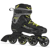 Rolki - Rolki męskie FILA Houdini black/grey/lime - miniaturka - grafika 1