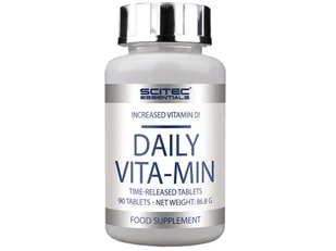 Scitec Daily Vita - Min, 90 tabletek - Witaminy i minerały dla sportowców - miniaturka - grafika 4