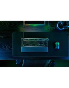 Razer Klawiatura do gier Huntsman V3 Pro Klawiatura do gier Przewodowe Skandynawski Czarny Analogowy optyczny - Klawiatury - miniaturka - grafika 1