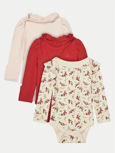 Gap Komplet 3 par body 600961 Kolorowy Regular Fit - Komplety dla niemowląt - miniaturka - grafika 1