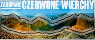 Pan Dragon Magnes I love Poland Czerwone Wierchy - Magnesy - miniaturka - grafika 1