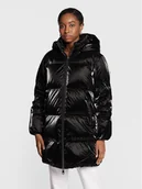 Kurtki damskie - Tommy Hilfiger Kurtka puchowa Metallic WW0WW35935 Czarny Loose Fit - miniaturka - grafika 1