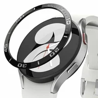 Akcesoria do pulsometrów i zegarków sportowych - RINGKE Nakładka RINGKE Bezel Styling do Samsung Galaxy Watch 4 44mm Czarny - miniaturka - grafika 1