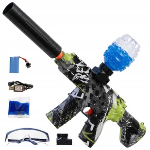 Pistolet Na Kulki Żelowe Karabin Automatyczny Bezpieczny Pistolet Elektryk - Zabawki militarne - miniaturka - grafika 1