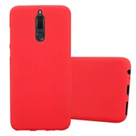 Etui i futerały do telefonów - Etui Pokrowiec Do Huawei MATE 10 LITE / NOVA 2i Obudowa w FROST CZERWONY TPU Silikon Case Cover Ochronny Plecki Cadorabo - miniaturka - grafika 1