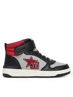 Buty dla chłopców - Geox Sneakersy J Washiba J56LQC 054FU C0043 S Szary - miniaturka - grafika 1