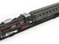 Kolejki i akcesoria - Elektryczna Kolejka - Parowóz + Wagony Pasażerskie - miniaturka - grafika 1