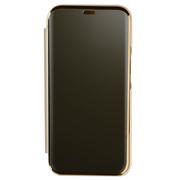 Etui i futerały do telefonów - Etui Folio do iPhone 13 Pro Max Clapet Translucent Design Uchwyt wideo w kolorze złotym - miniaturka - grafika 1